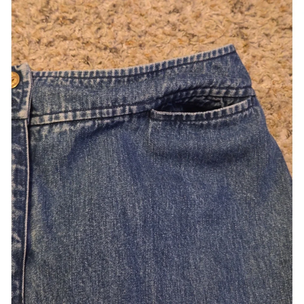 Lauren Jeans Co. Ralph Lauren Denim Maxi Skirt Women's Size 8 Blue